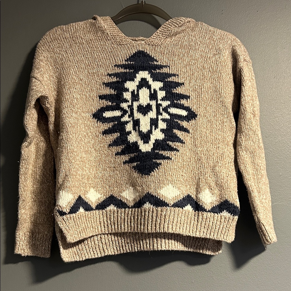Abercrombie Kids Hooded Knitted Sweater